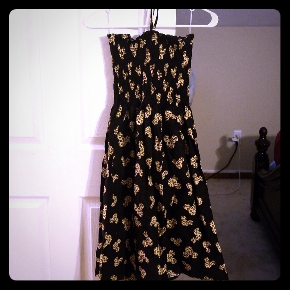 Disney parks authentic Mickey halter dress